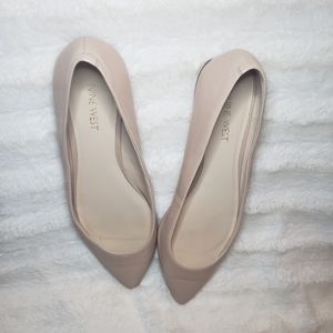 Pointed Leather Flats